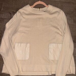Banana Republic Cream Knit Sweater